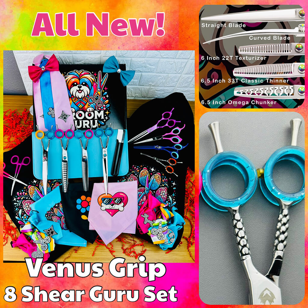 The All New 8 Shears Groom Guru Comfort Beads Set