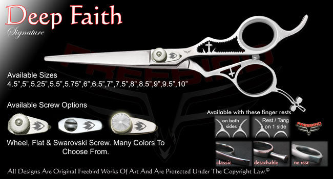 Deep Faith Straight Signature Hair Shears