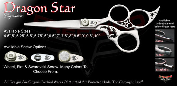 Dragon Star 3 Hole Signature Hair Shears