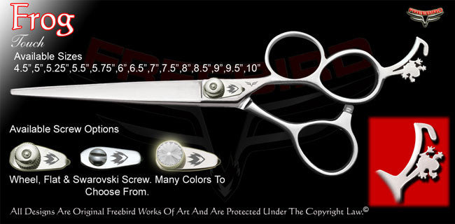 Frog 3 Hole Touch Grooming Shears