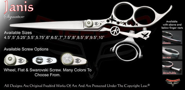 Janis 3 Hole Double Swivel Thumb Signature Grooming Shears