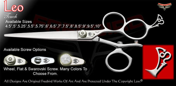 Leo 3 Hole V Swivel Touch Grooming Shears