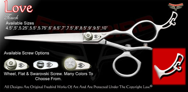 Love V Swivel Touch Grooming Shears