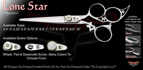 Lone Star 3 Hole Signature Hair Shears