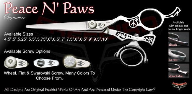 Peace N Paws Double Swivel Thumb Signature Hair Shears