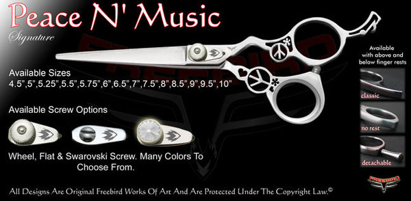 Peace N Music Signature Hair Shears