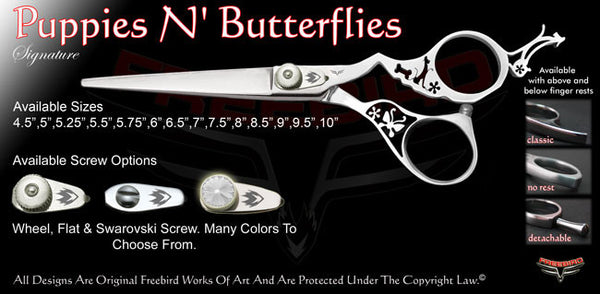 Puppies N Butterflies Signature Hair Shears