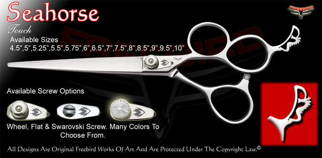 Seahorse 3 Hole Touch Grooming Shears