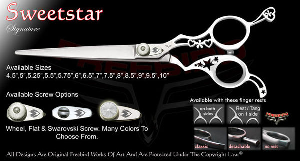 Sweetstar Straight Signature Grooming Shears