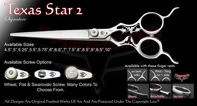 Texas Star 2 Straight Signature Grooming Shears