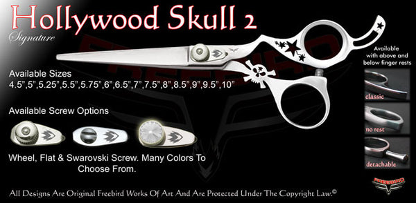 Hollywood Skull 2 Signature Hair Shears