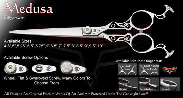 Medusa Straight Signature Grooming Shears