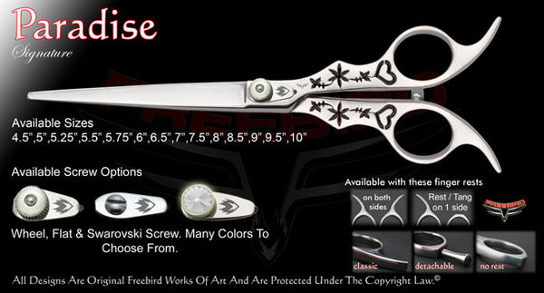 Paradise Straight Signature Grooming Shears