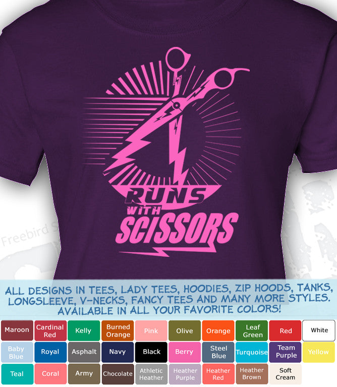 Runs With Scissors (Pink)